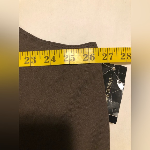 Lane Bryant, NWT, brown polyester tank, 26/28 - Picture 7 of 12
